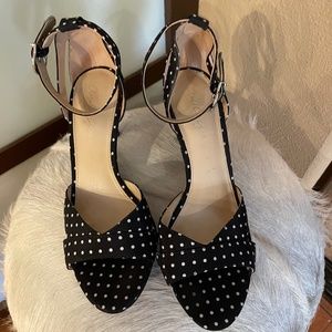 ANREA GRACE RETRO STYLE SMALL HEAL SANDAL 7.5/WORN ONCE